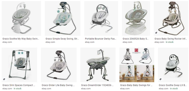 Image of Graco Baby Swings for Sale on eBay