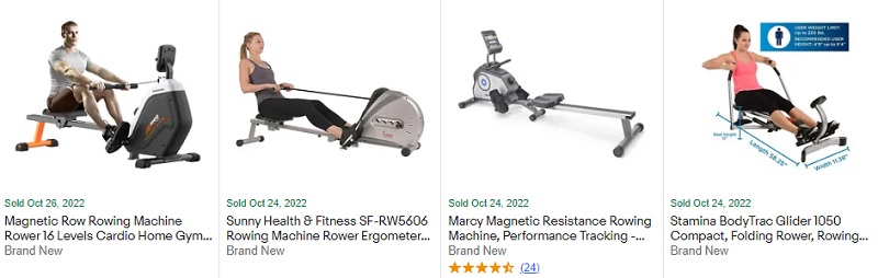Image of Rowing Machines on eBay