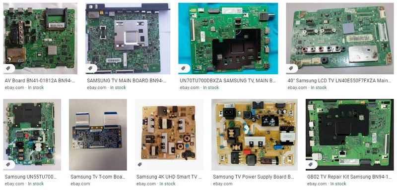 TV Circuit Bords on eBay