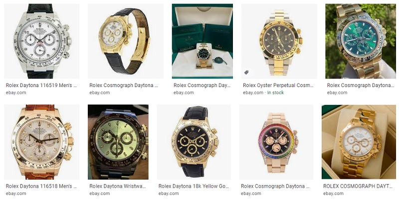 Used Rolex Daytona Watches for Sale on eBay