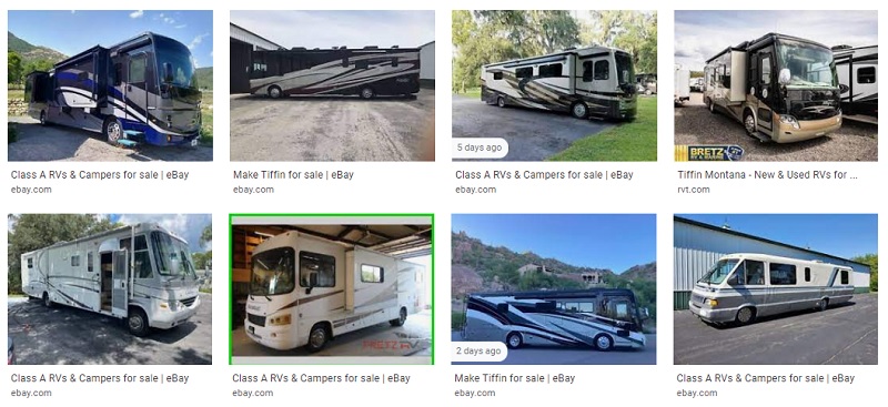 Used Tiffin Motorhomes for Sale