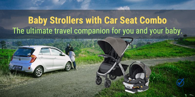 Baby Stroller with Car Seat Combo