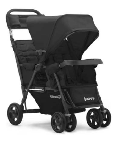 Best Stroller with Car Seat Combo - Joovy Caboose Too Ultralight Graphite Stroller