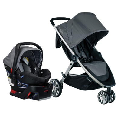 Stroller with Car Seat Combo - Britax B-Lively Travel System