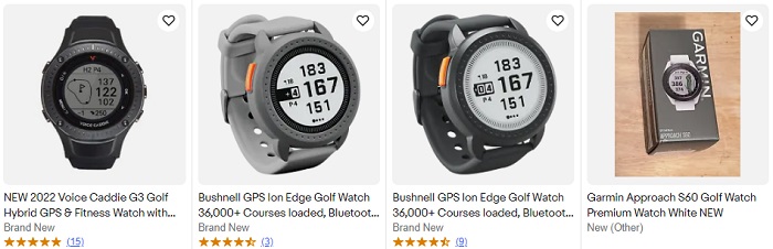60th Birthday Gift Ideas for Men - Golf GPS Watch