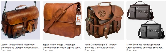 60th Birthday Gift Ideas for Men - Leather Briefcase