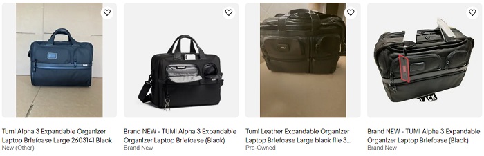 60th Birthday Gift Ideas for Men - Tumi Alpha 3 Expandable Organizer Laptop Briefcase