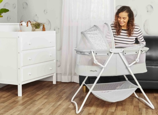 Dream On Me Karley Bassinet in Gray Product Reviews