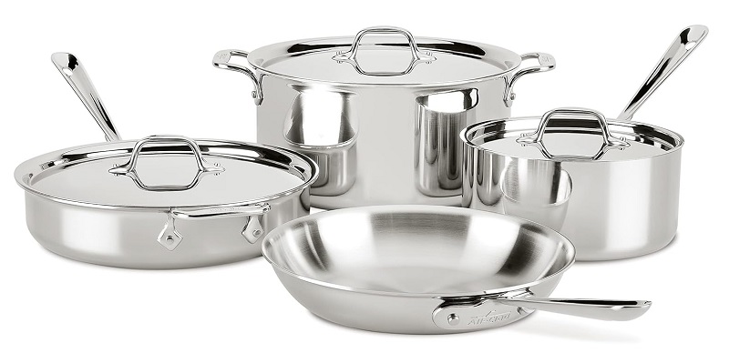 All-Clad Stainless Steel Cookware Set Valentine's Day Gifts for Men